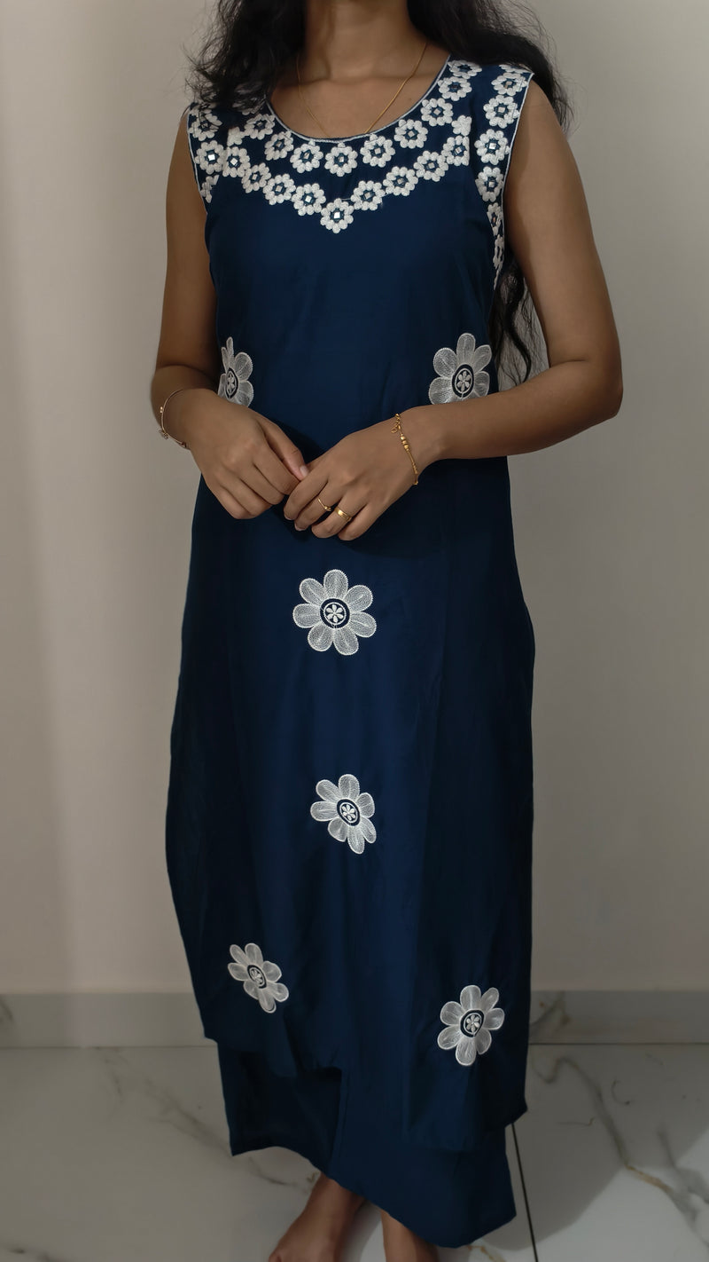 Anjanam Neelambari Co-Ord Set