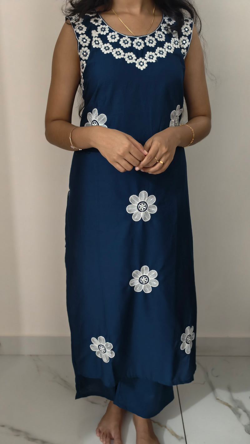 Anjanam Neelambari Co-Ord Set
