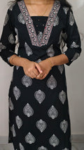 Anjanam Kaarmukil Top & Bottom Set