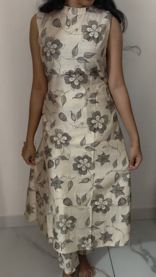 Anjanam Ivory Bloom Co-Ord Set