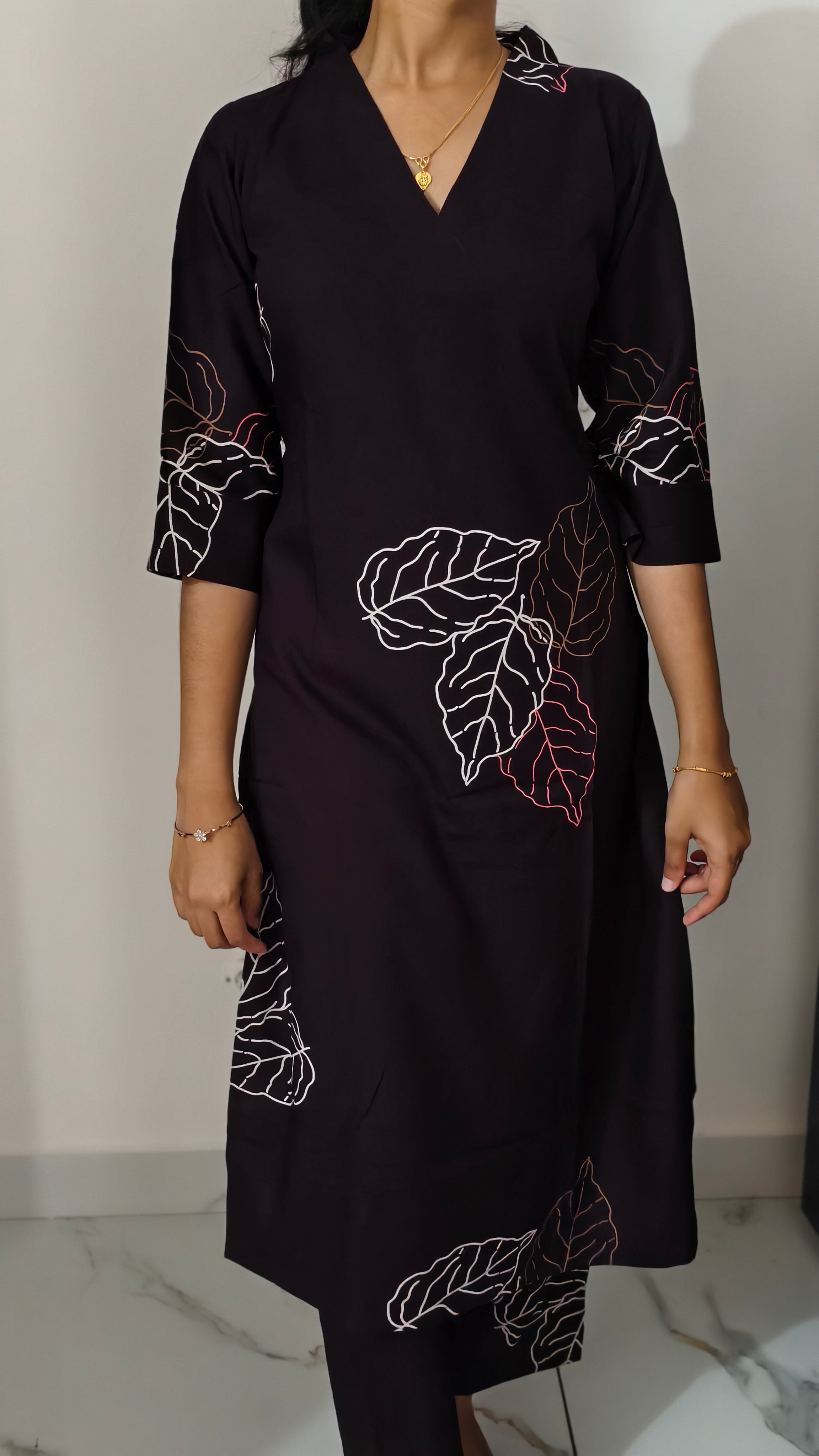 Anjanam Leaf & Loom Co-ord Set
