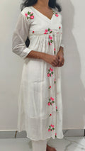 Anjanam Berry Blossom Co-ord Set